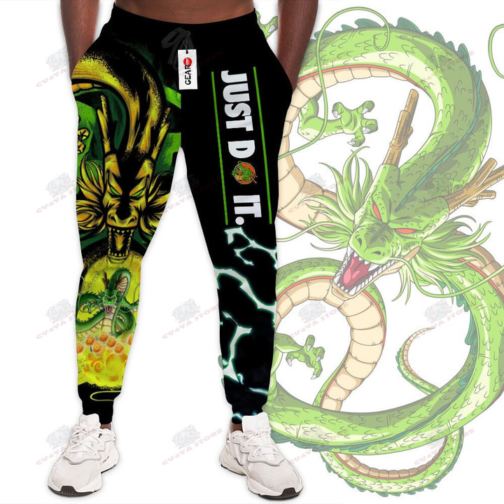 Shenron Jogger Pants Just Do It Custom Anime Dragon Ball Sweatpants