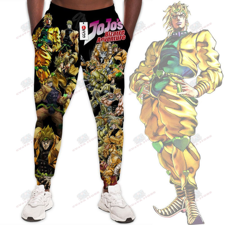 Dio Brando Sweatpants Custom Anime JJBAs Jogger Pants Merch