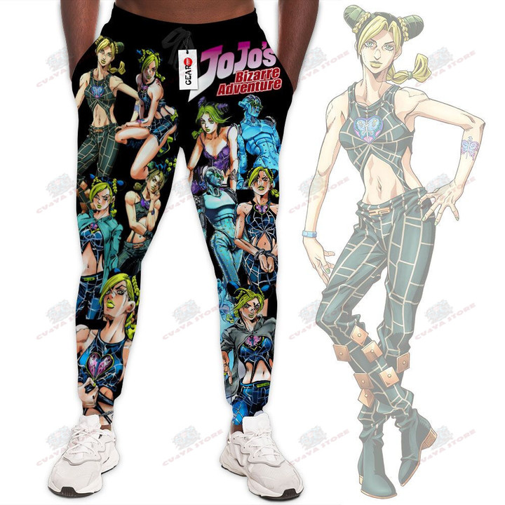 Jolyne Cujoh Sweatpants Custom Anime JJBAs Jogger Pants Merch