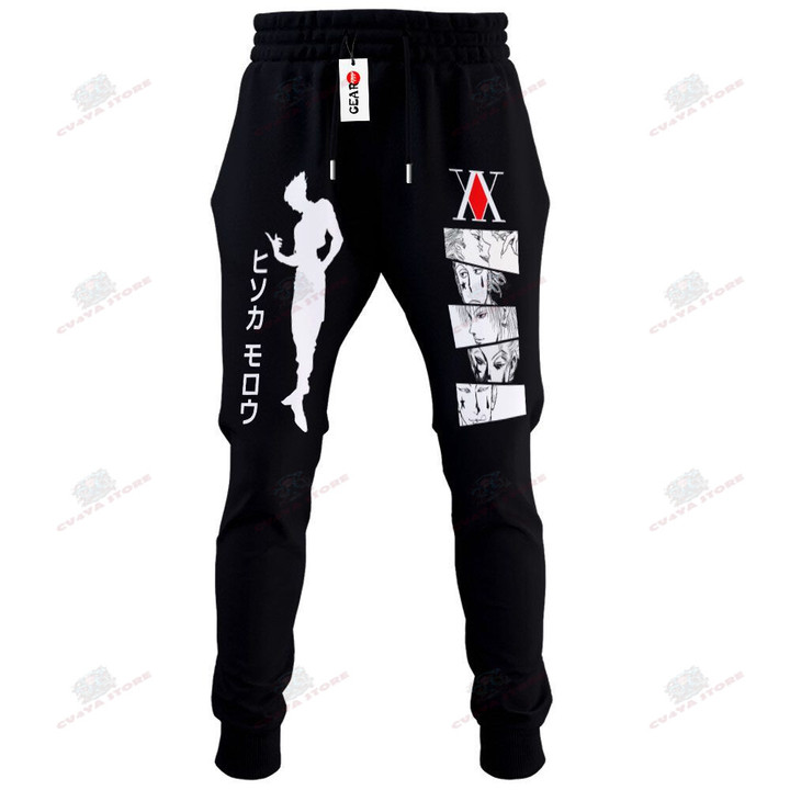 Hisoka Jogger Pants Fleece Custom HxH Anime Sweatpants