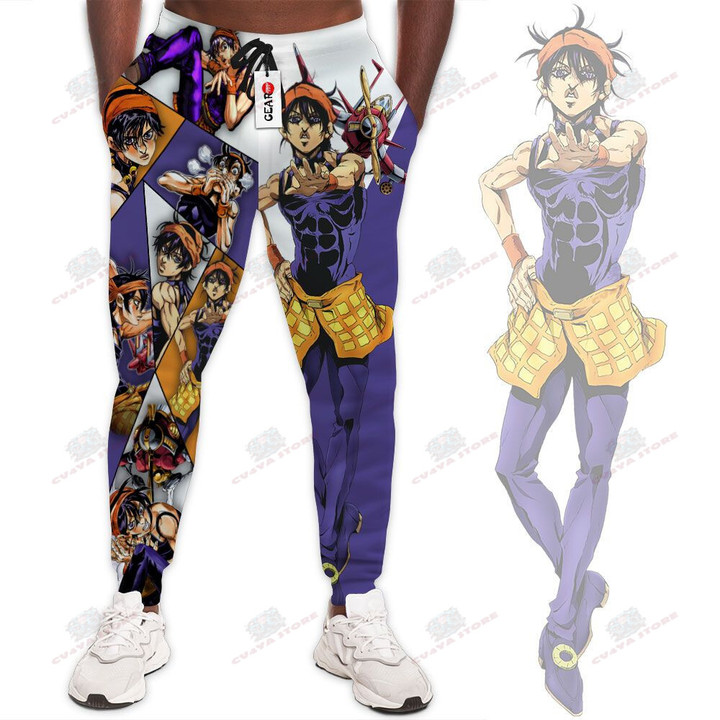 Narancia Ghirga Sweatpants Custom Anime JJBAs Jogger Pants Merch