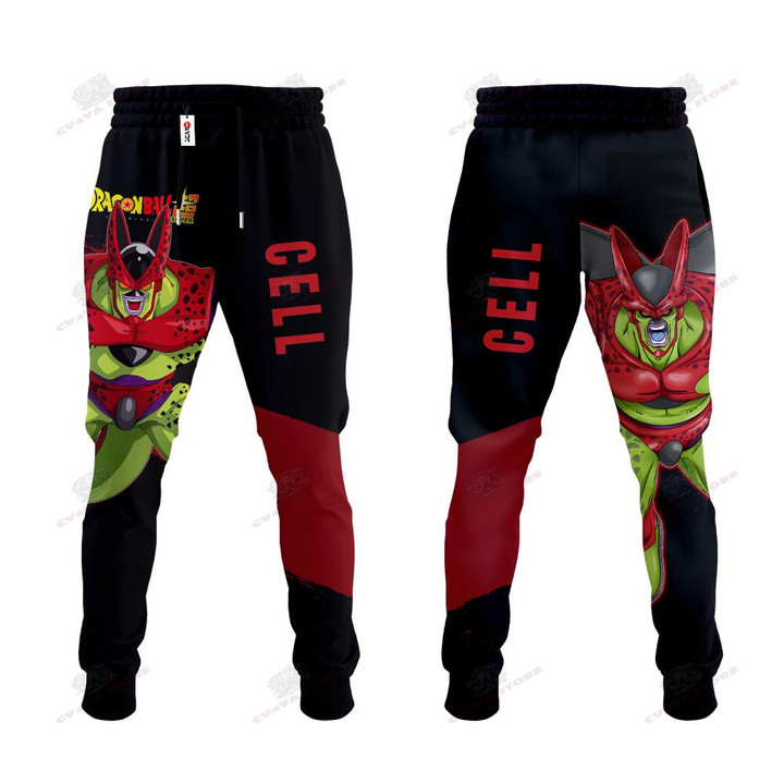 Cell Max Joggers Dragon Ball Super Custom Anime Sweatpants