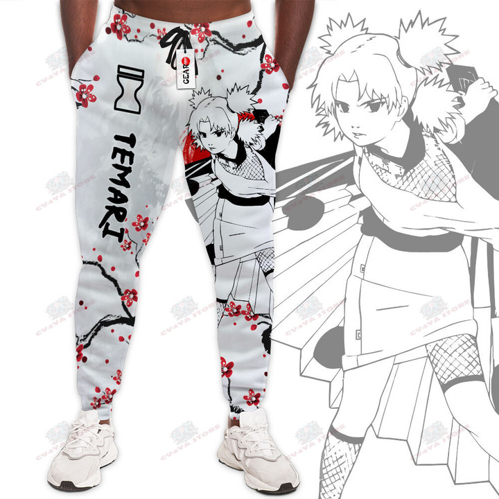 Temari Jogger Pants NRT Anime Sweatpants Custom Merch Japan Style