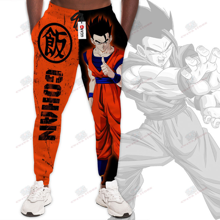 Gohan Jogger Pants Dragon Ball Custom Anime Sweatpants