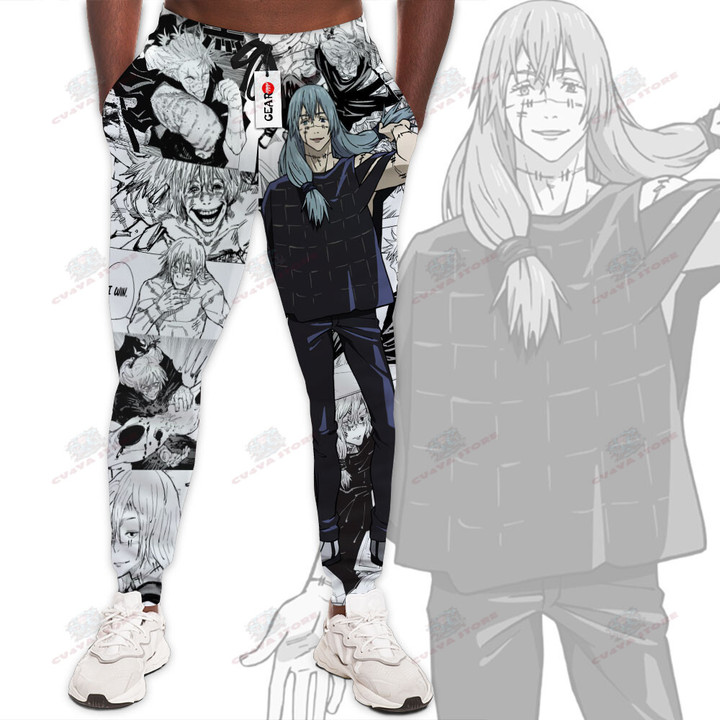 Mahito Jogger Pants Jujutsu Kaisen Anime Sweatpants Custom Merch Manga Style