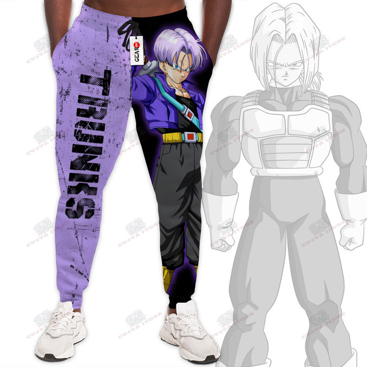 Trunks Jogger Pants Dragon Ball Custom Anime Sweatpants