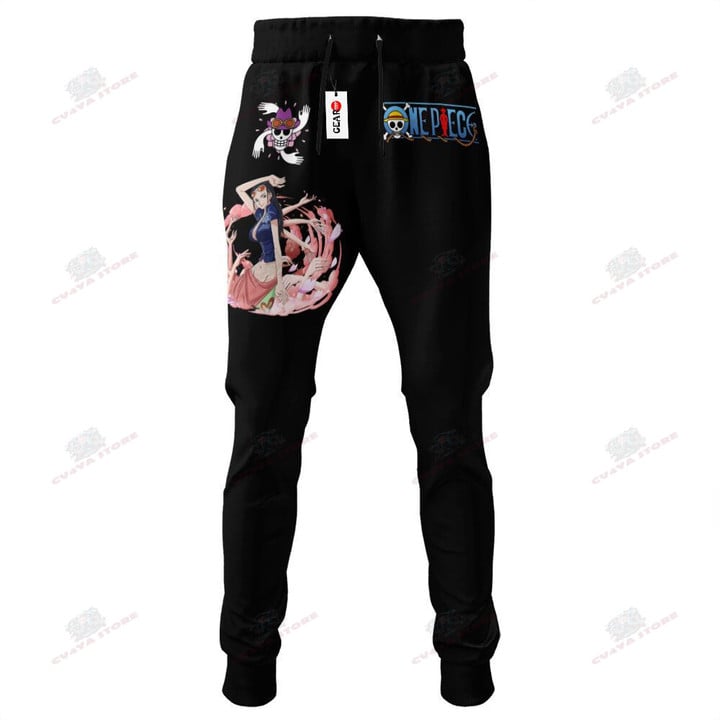 Nico Robin Jogger Pants Custom Anime One Piece Sweatpants