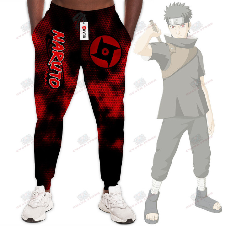 Shisui Uchiha Mangekyo Sharingan Sweatpants Custom Anime NRT Jogger Pants Merch