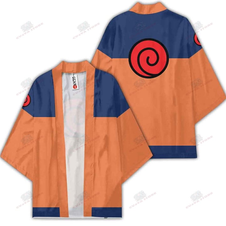 Uzumaki NRT Kimono Shirts Uniform Anime NRT Merch Clothes