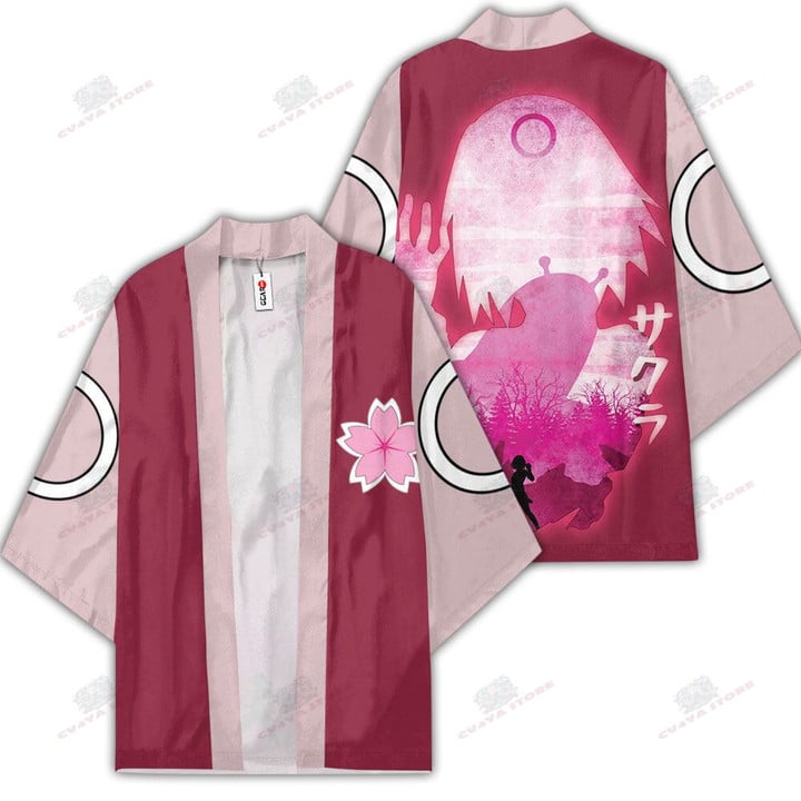 Haruno Sakura Kimono Shirts Custom Anime NRT Merch Clothes