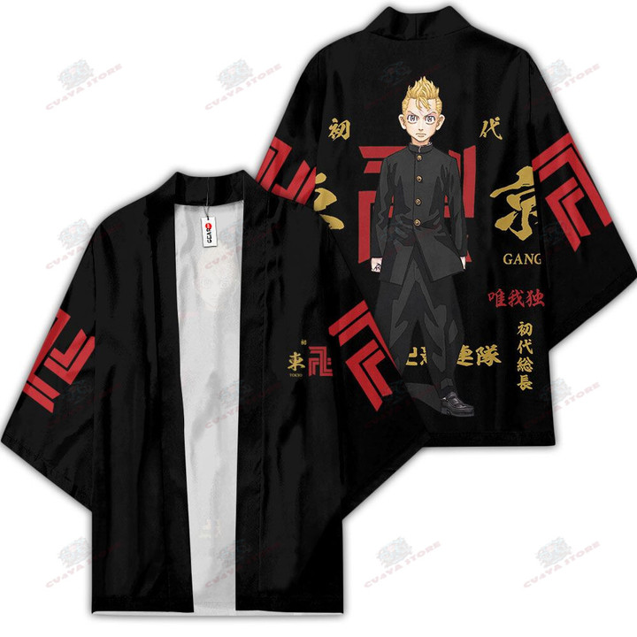 Takemichi Hanagaki Kimono Shirts Custom Anime Tokyo Revengers Merch Clothes