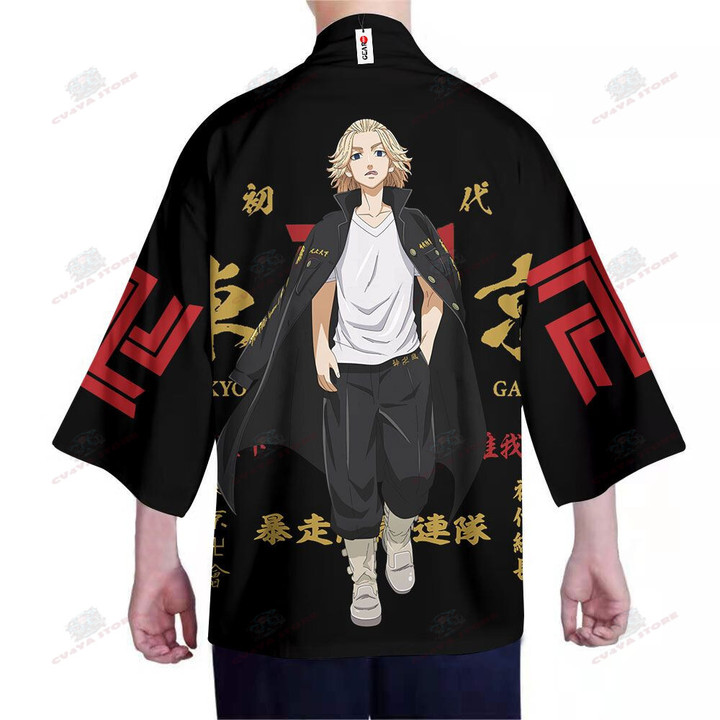 Manjirou Sano Kimono Shirts Custom Anime Tokyo Revengers Merch Clothes