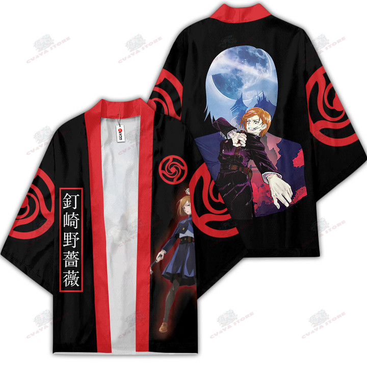 Jujutsu Kaisen Nobara Kugisaki Kimono Shirts Custom Anime Merch Clothes