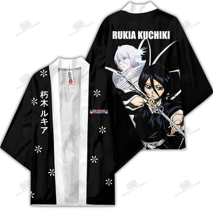 Rukia Kuchiki Kimono Shirts Custom Anime BL Merch Clothes