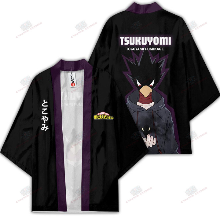 Fumikage Tokoyami Kimono Shirts Custom Anime My Hero Academia Merch Clothes