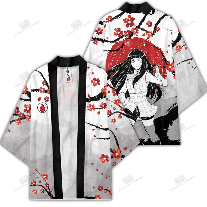 Hinata Hyuga Kimono Shirts Custom Japan Style Anime NRT Merch Clothes