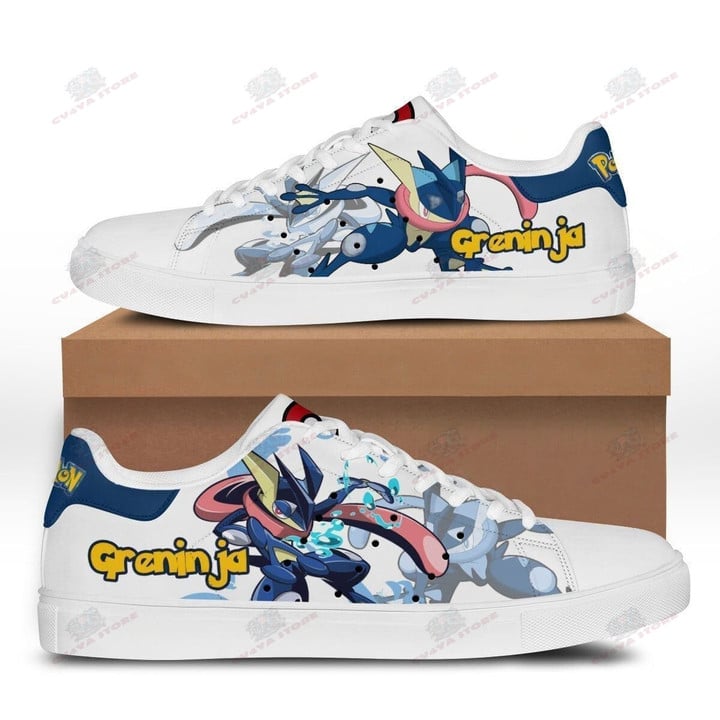 Pokemon Gereninja Skate Sneakers Custom Anime Shoes