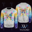 Hippie Butterfly They Whispered To Me You Cannot Withstand The Storm  3D All Over Printed Shirt, Sweatshirt, Hoodie, Bomber Jacket Size S - 5XL