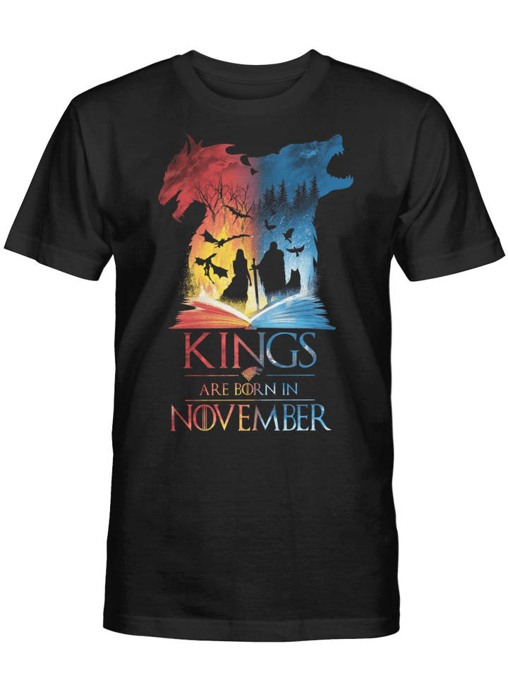 Kings are born in November  - Wolf and Dragon