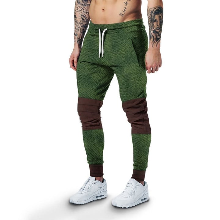 MysticLife 3D Leonardo TMNT Cosplay Custom Sweatpants