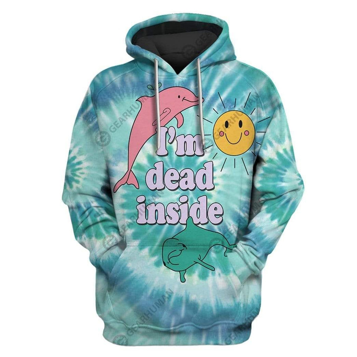 MysticLife Custom T-shirt - Hoodies I Am Dead Inside