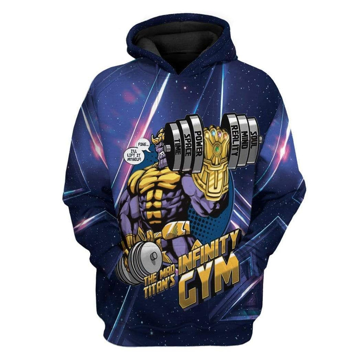 MysticLife 3D Infinity Gym Custom T-Shirts Hoodies Apparel
