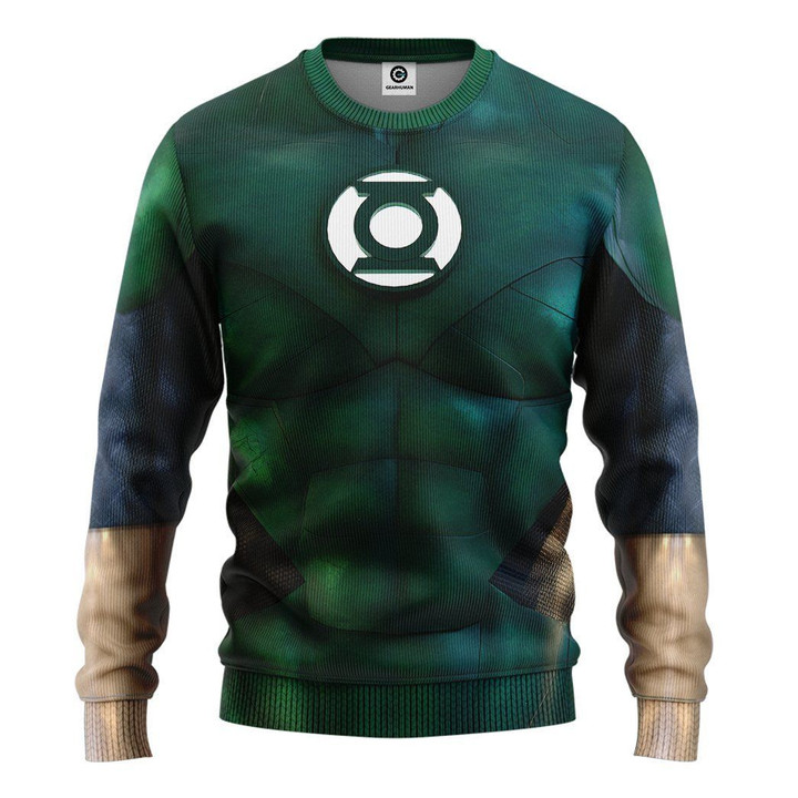 MysticLife 3D The Green Lantern Custom Sweatshirt Apparel
