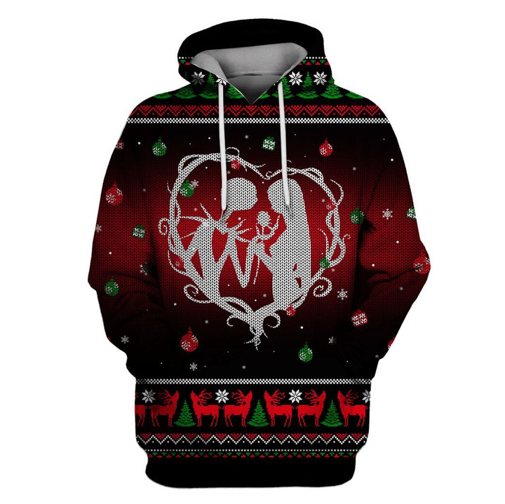 MysticLife Nightmare Before Christmas Custom T-shirt - Hoodies Apparel