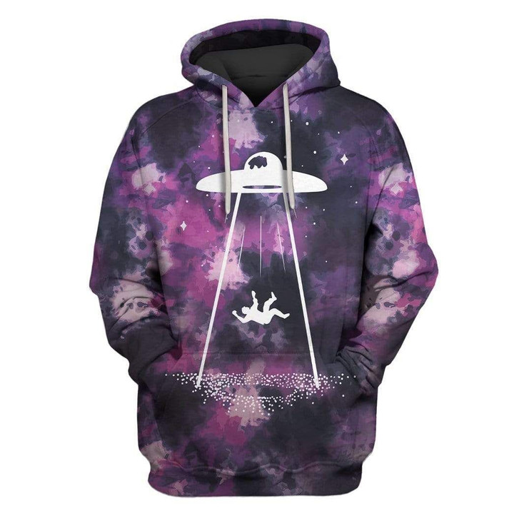 MysticLife Purple UFO Custom T-shirt - Hoodies Apparel