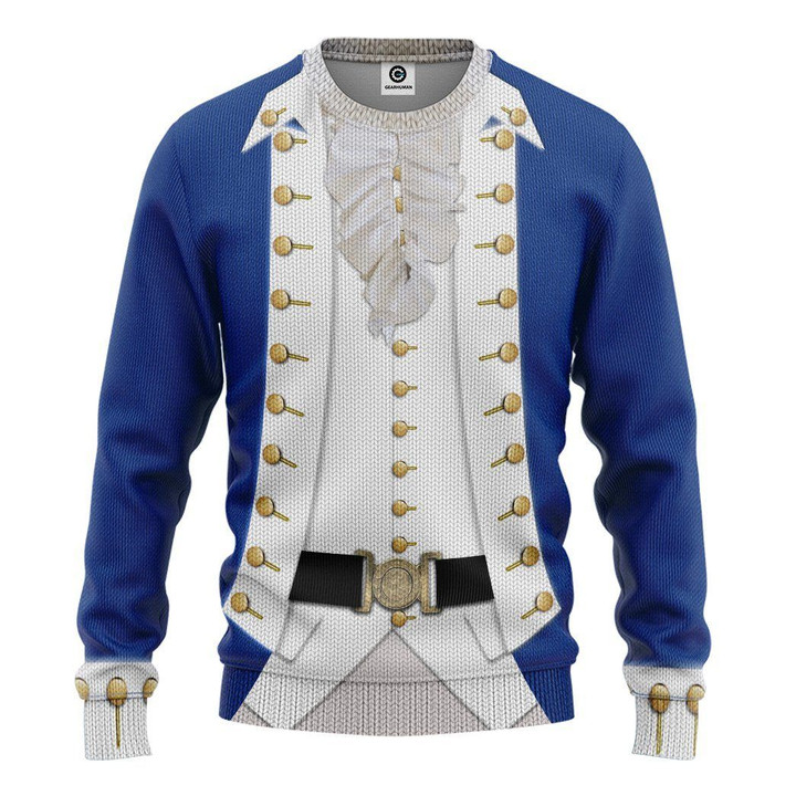 MysticLife 3D Alexander Hamilton Custom Ugly Sweatshirt