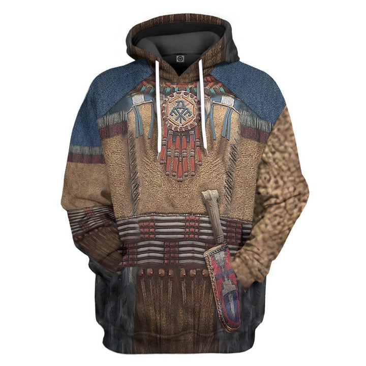 MysticLife 3D Native America Tshirt Hoodie Apparel