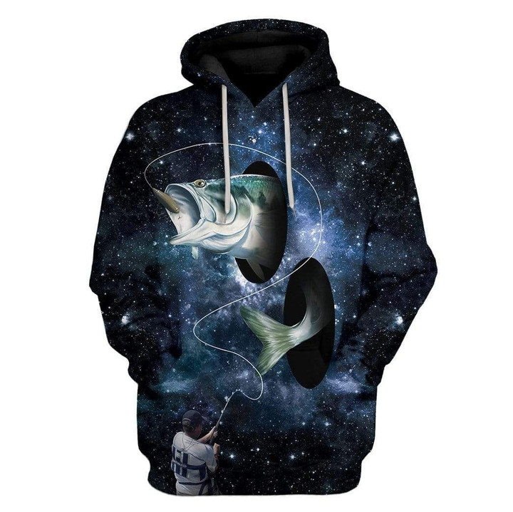 MysticLife Fishing Galaxy Custom T-Shirts Hoodies Apparel