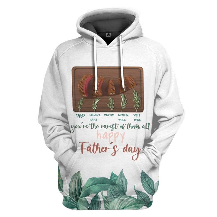 MysticLife 3D Dad Is The Rarest Custom Hoodie Apparel