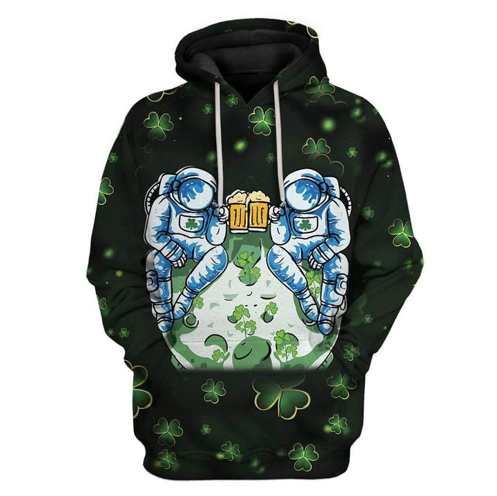 MysticLife St Patrick Drinking Out Space Custom T-Shirts Hoodies Apparel