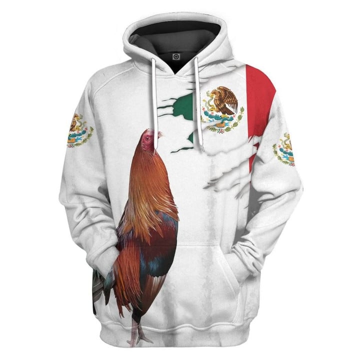 MysticLife 3D Rooster Custom Tshirt Hoodie Apparel