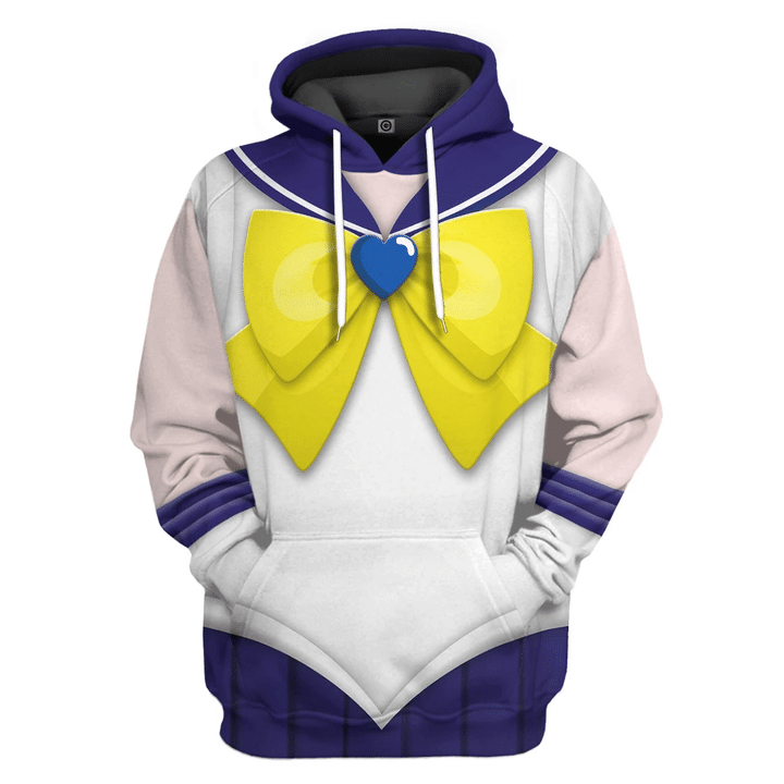 MysticLife 3D Sailor Uranus Custom Tshirt Hoodie Apparel