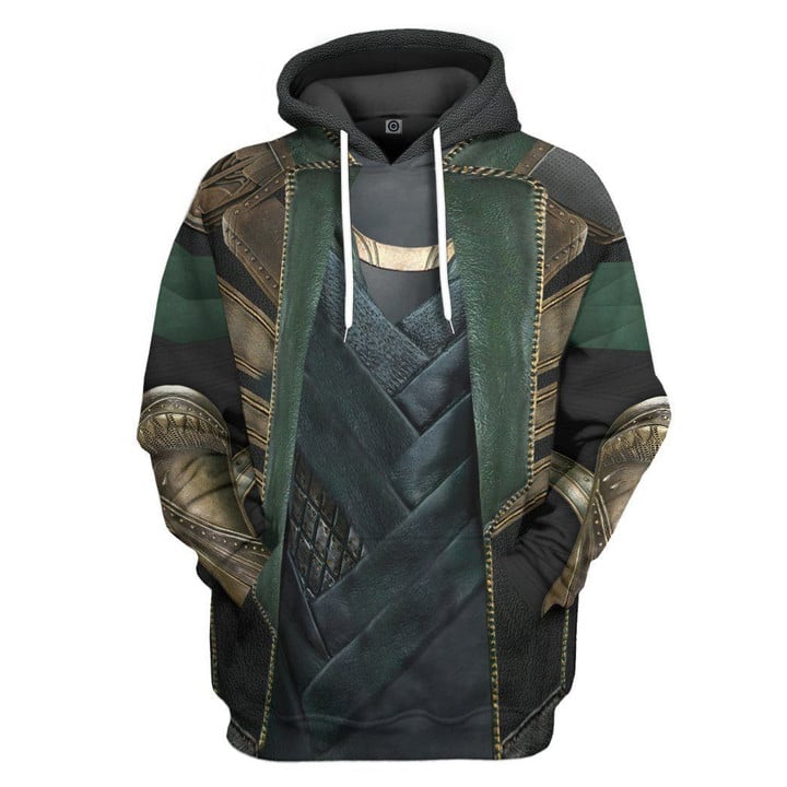MysticLife 3D Loki Laufeyson Costume Custom Hoodie Apparel