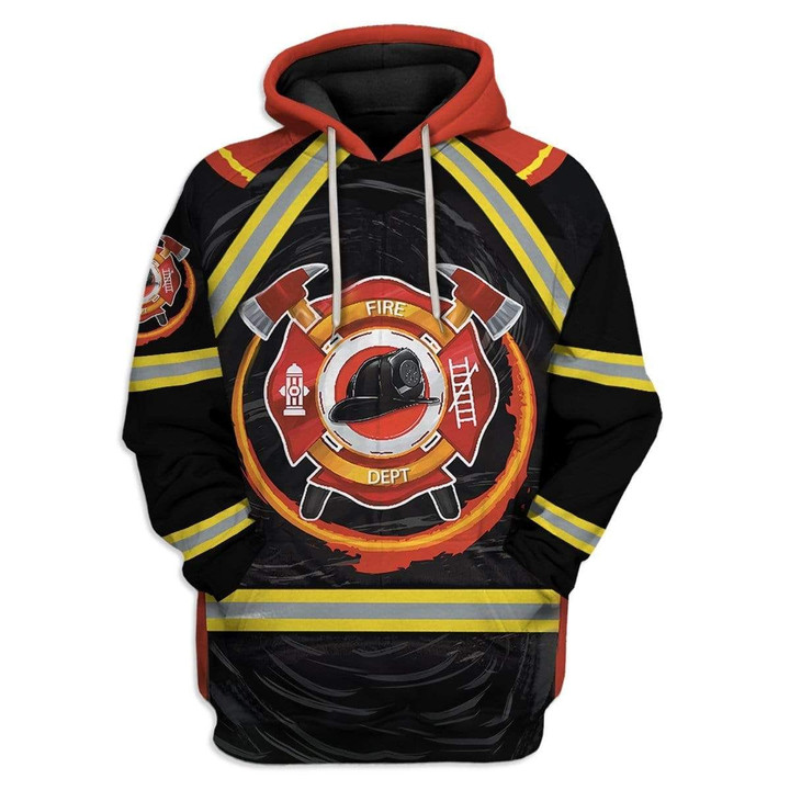 MysticLife Fireman T-Shirts Hoodies Apparel