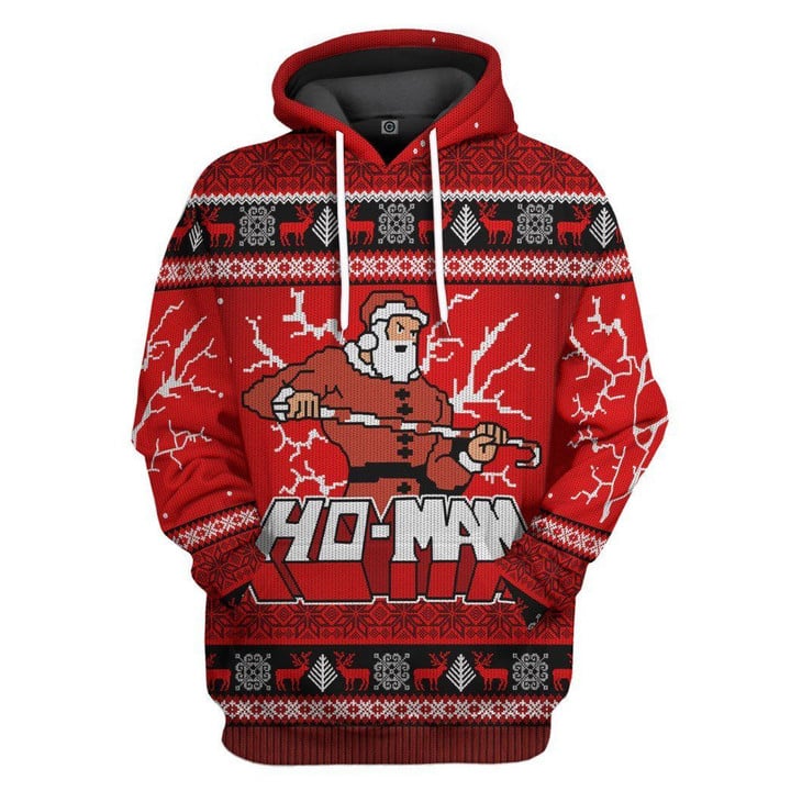 MysticLife MAN Ugly Christmas Sweater Custom Tshirt Hoodie Apparel
