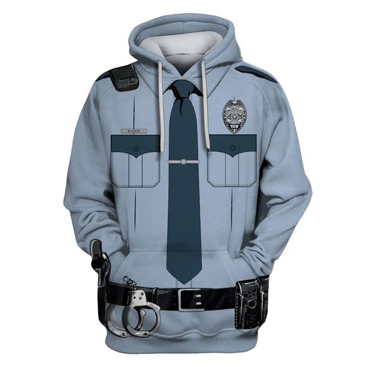MysticLife Uniform Of Police Custom T-shirt - Hoodies Apparel