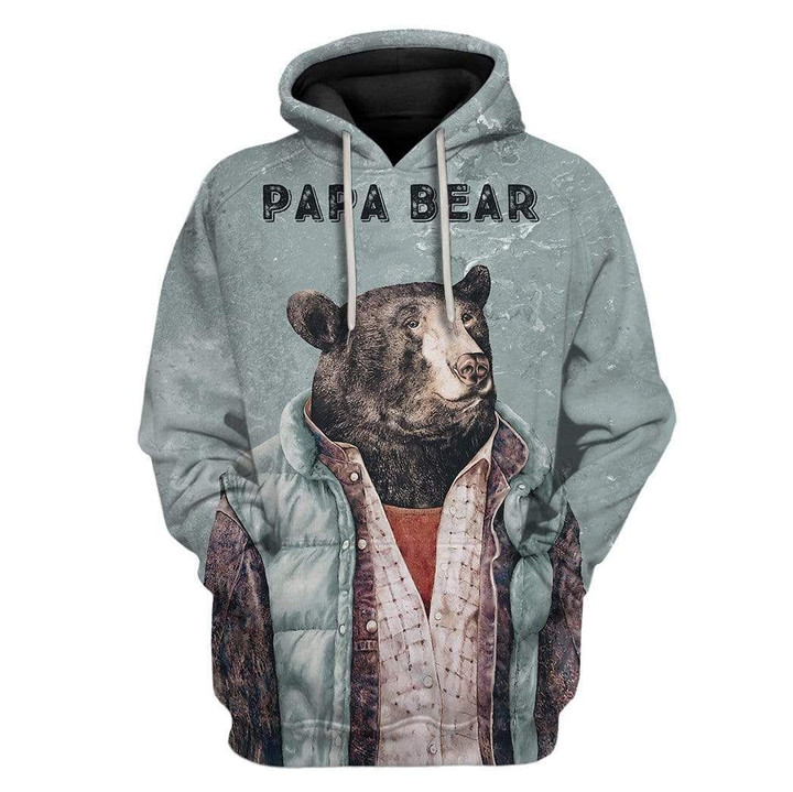 MysticLife Custom T-shirt - Hoodies PAPA Bear
