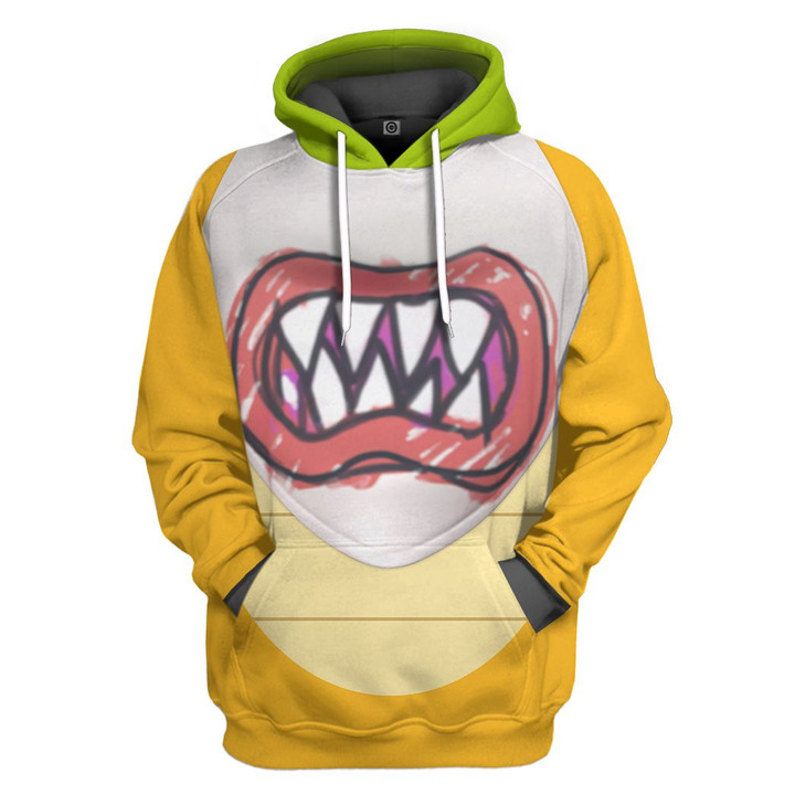 MysticLife 3D Bowser Jr. Custom Hoodie Tshirt Apparel