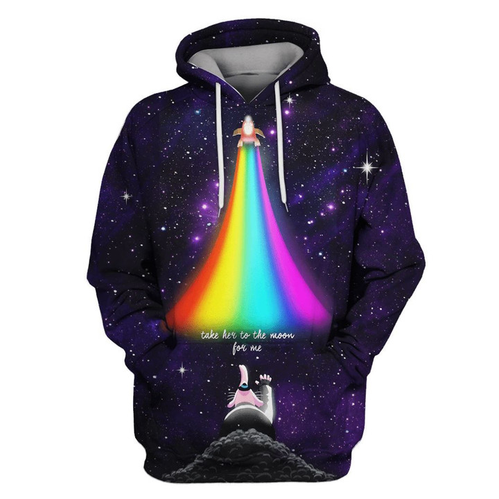 MysticLife Inside Out Take her to the moon for me Custom T-shirt - Hoodies Apparel