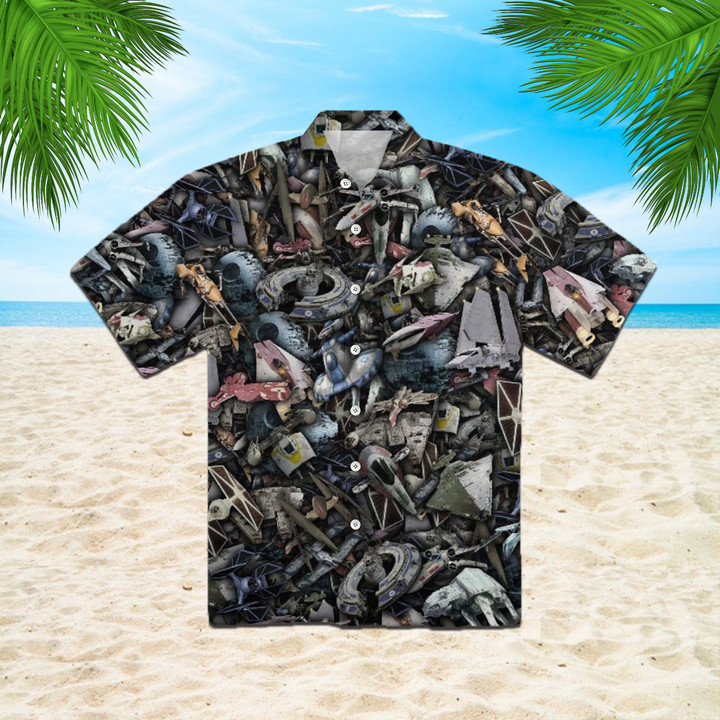 Starship Hawaiian Shirt 046