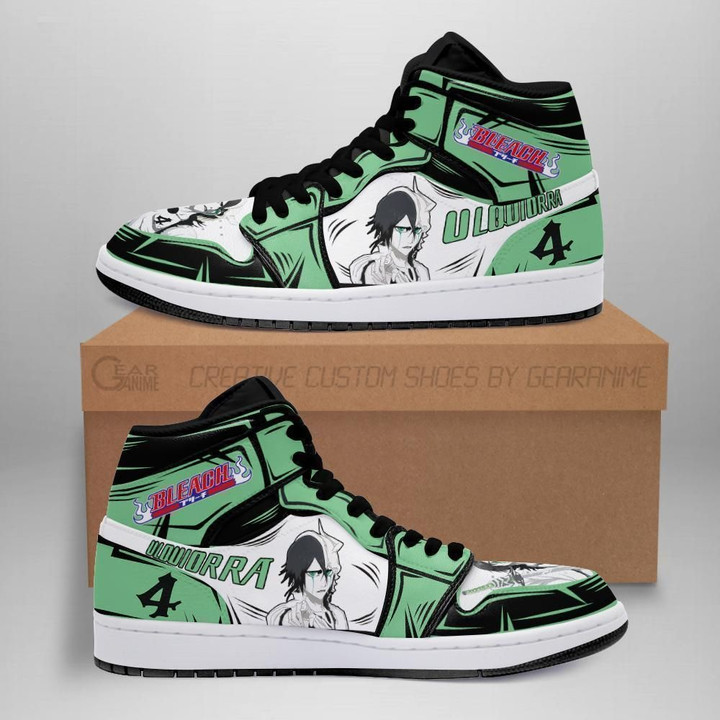 Ulquiorra Cifer Bleach Anime Fan Gift Idea Mn05 Air Jordan Shoes Sport Sneakers