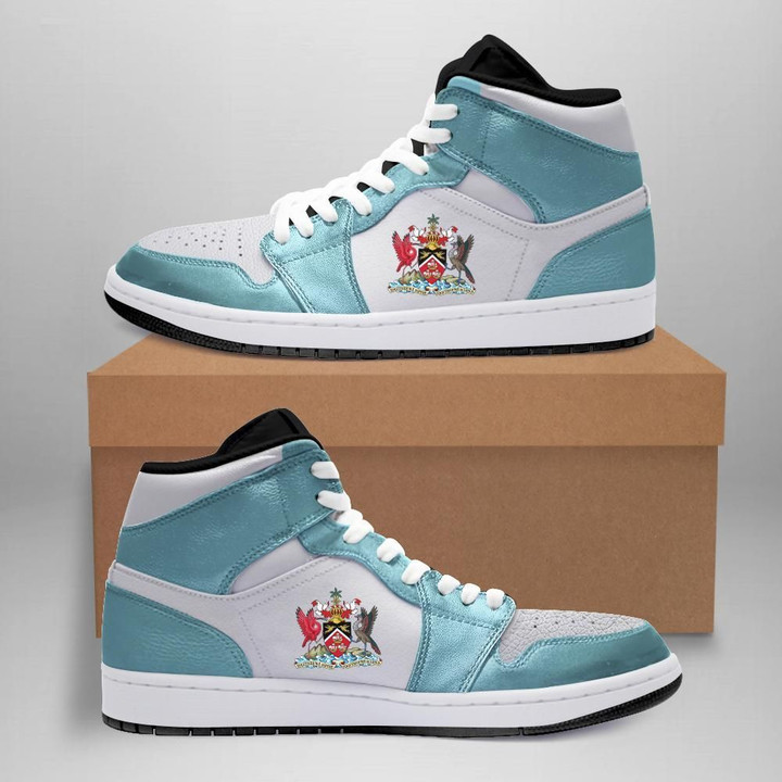 Trinidad and Tobago High Top Shoes Turbo Green A7
