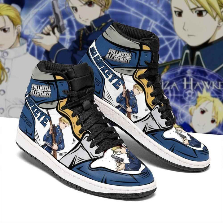 Riza Hawkeye Fullmetal Alchemist Sneakers Anime Air Jordan Shoes Sport