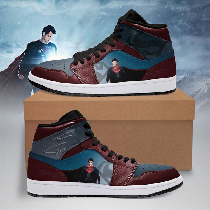 Superman Dc Comics Air Jordan Shoes Sport V328 Sneakers