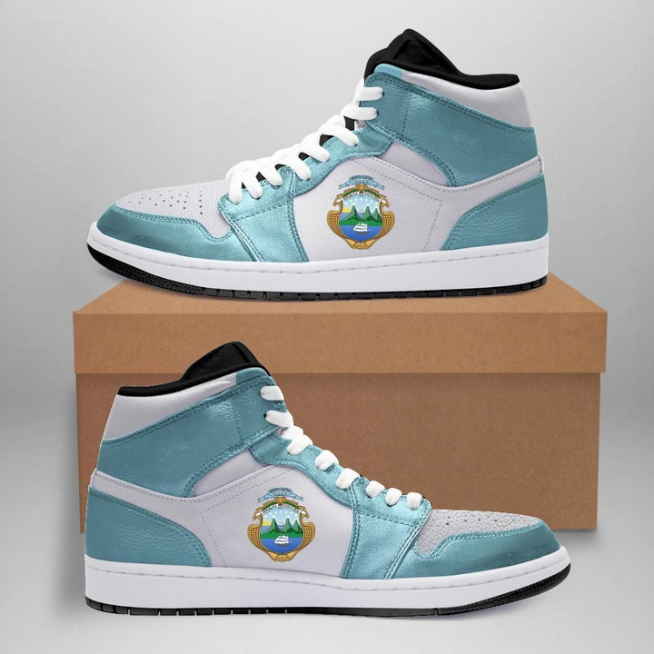 Costa Rica High Top Shoes Turbo Green A7