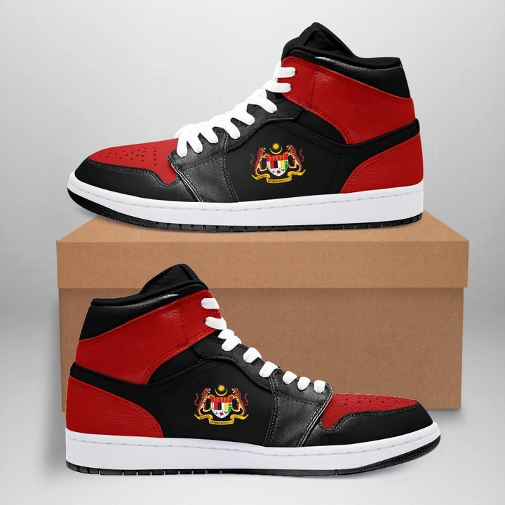 Malaysia High Top Sneakers Shoes Retro 'Bred' 2001 (Women's/Men's) A7